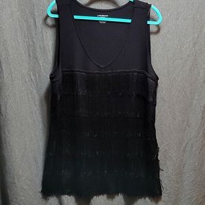 Lane Bryant Fringe Shirt